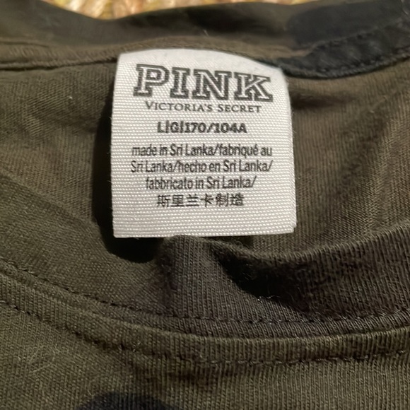 PINK long sleeve T shirt with roses on sleeves - Picture 2 of 2